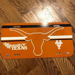 University of Texas License Plate Decor